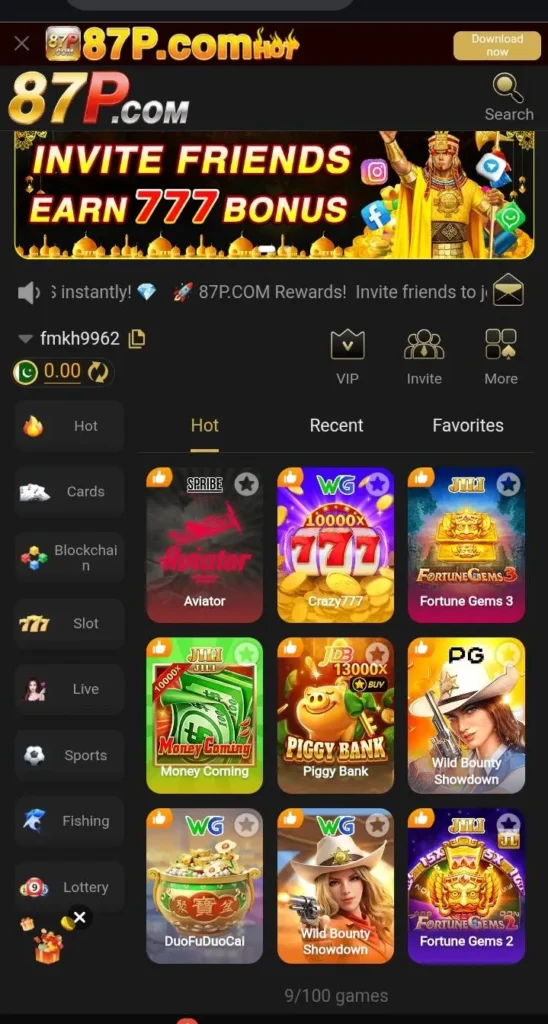 87P Game Apk