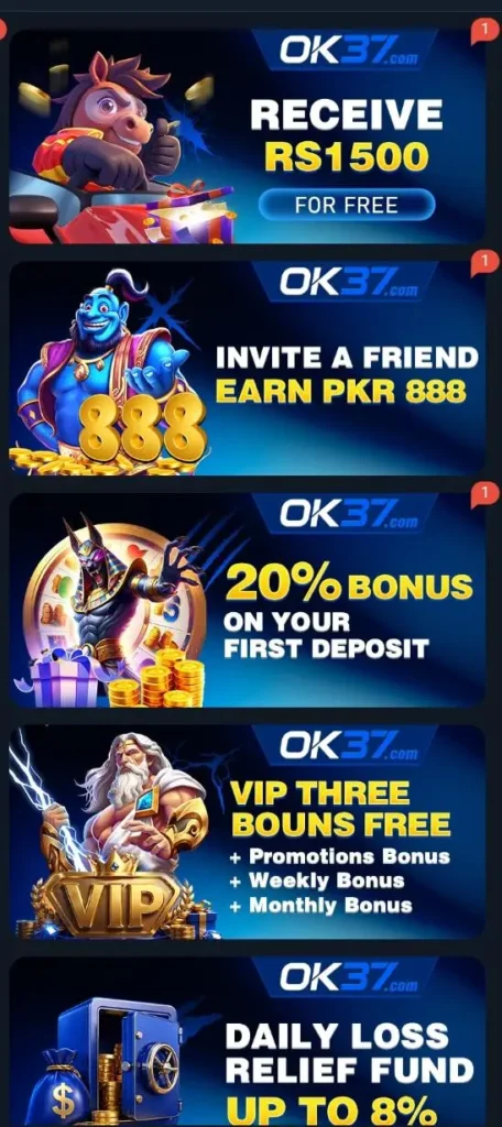 OK37 Game Bonuses Logo
