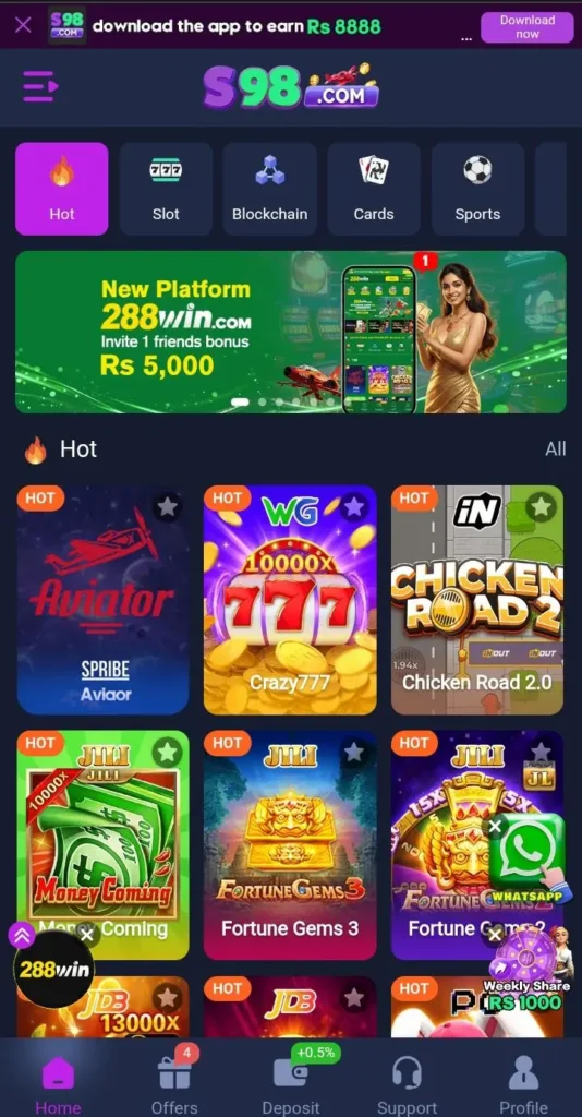 S98 Game Apk