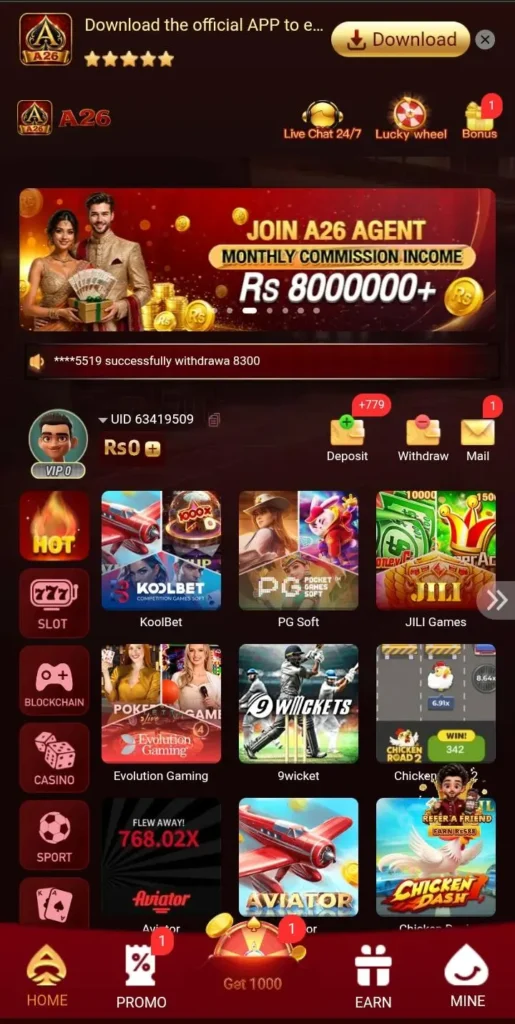 A26 Game Apk Download